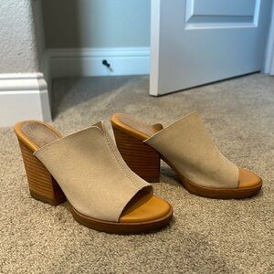 GUC Kork-Ease heeled mules